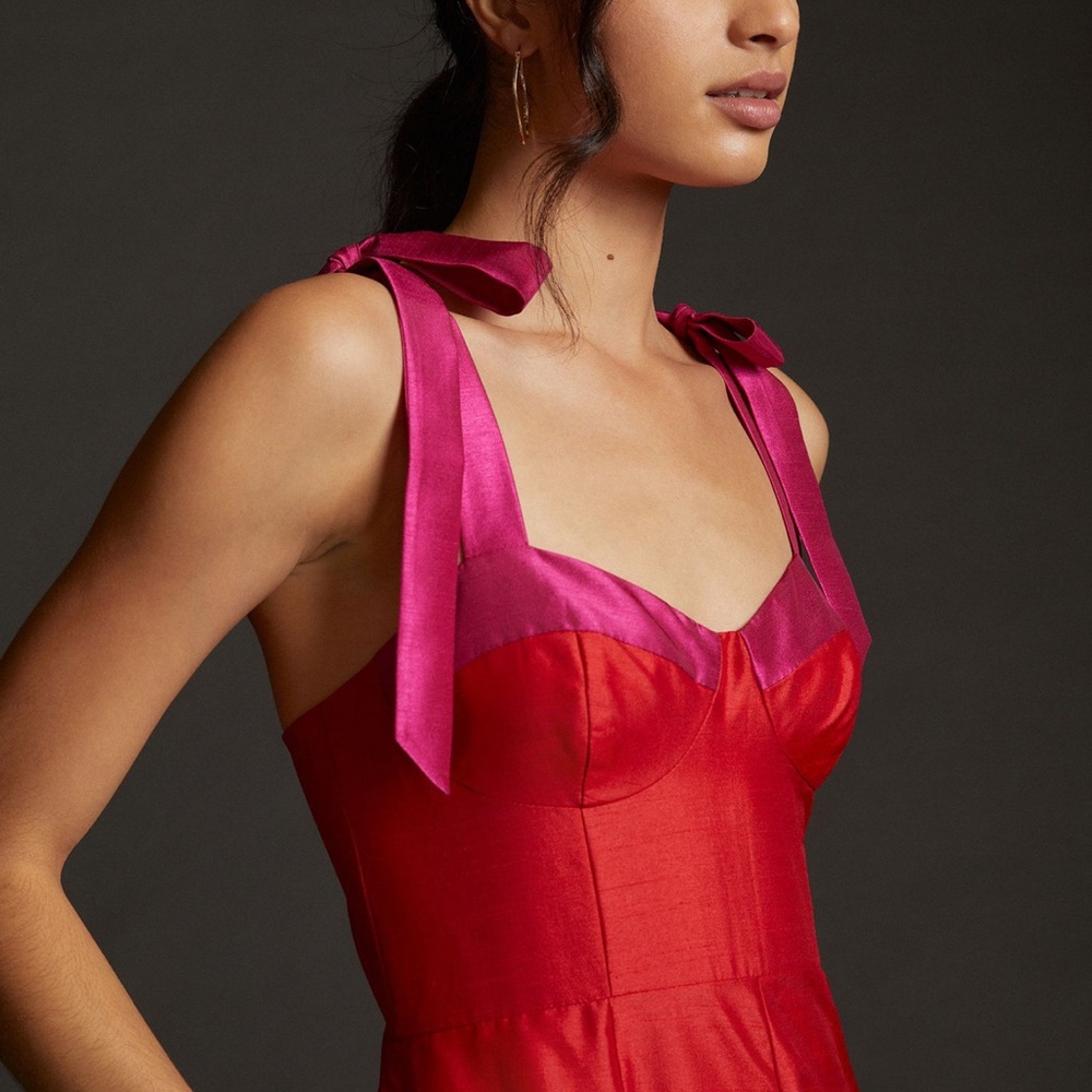 Hutch Red and Pink Jumpsuit - Used